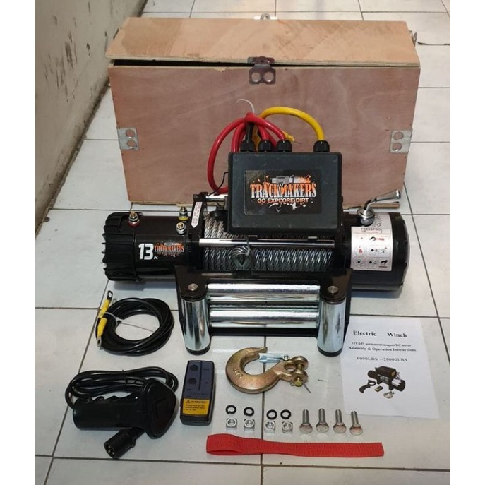 winch murah trackmaker baja 13000lbs