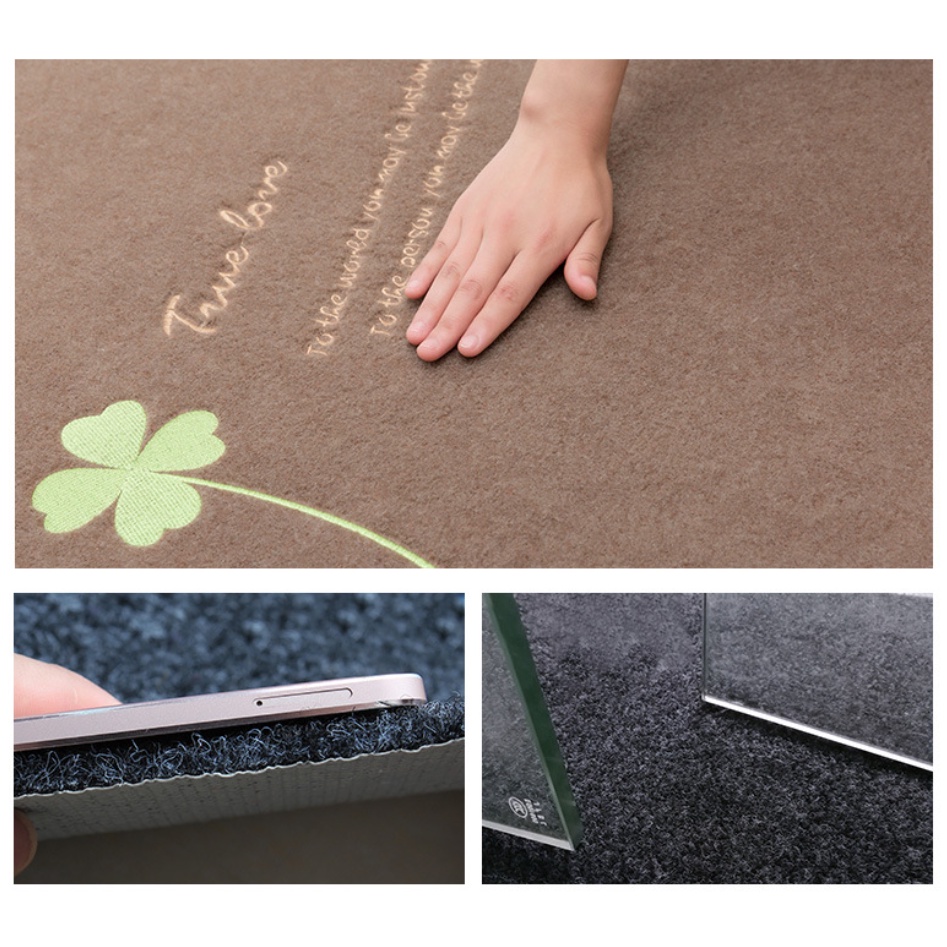 Dirt-proof Kitchen Floor Mat Keset Panjang Dapur Anti Kotor Alas Lantai Kamar Tidur Depan Rumah Anti Slip Polyester