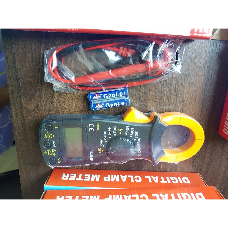 PROMO, DT3266F bonus baterai Digital clamp meter, ampere meter, tang ampere