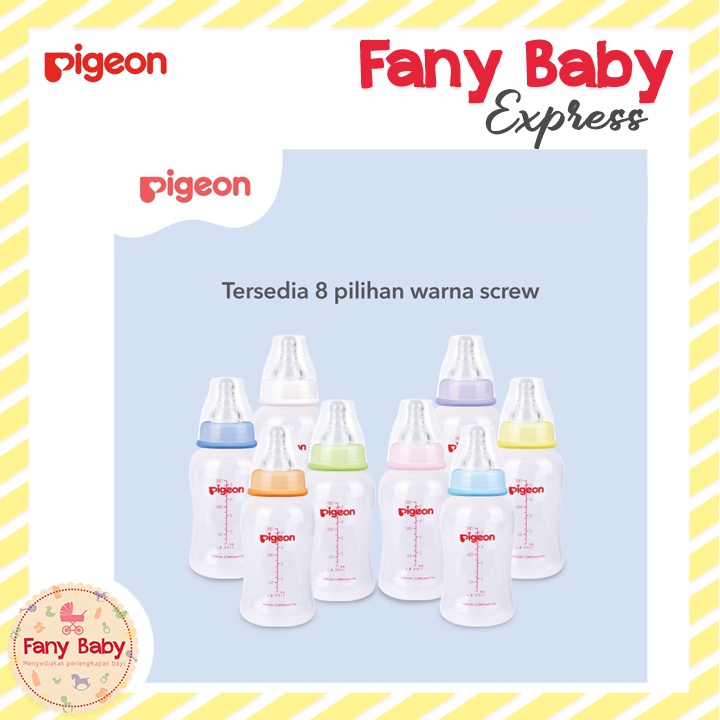 PIGEON BOTTLE PP CLEAR STREAMLINE 150ML / PR010806