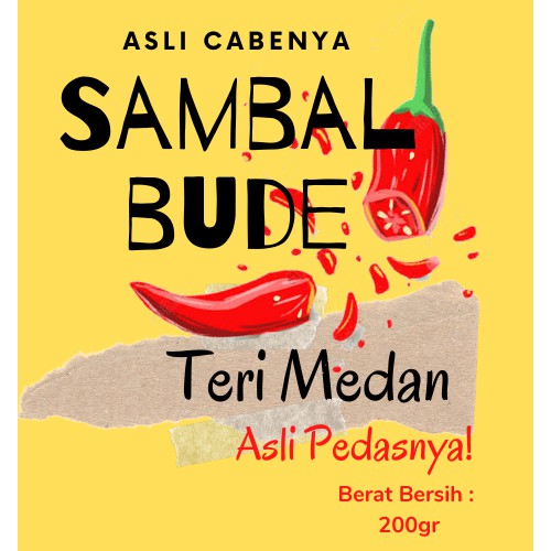 

SAMBAL TERI MEDAN KEMANGI - BY nasiantar.id 200-250gr