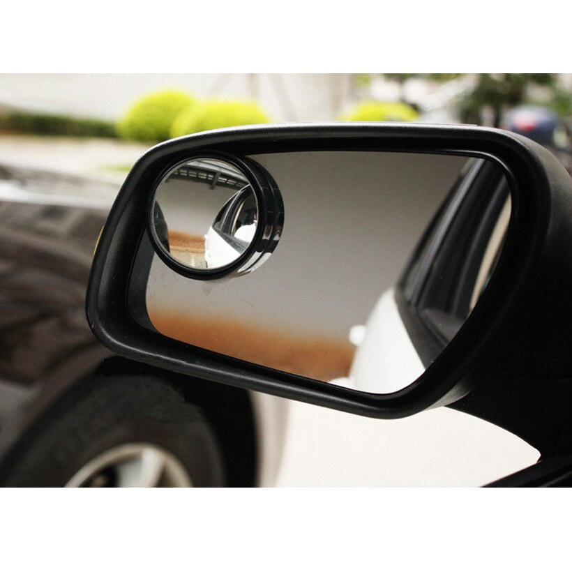 2PCS KACA SPION CEMBUNG BLINDSPOT Wide Angle Cermin Mini Tambahan Untuk Mobil Motor Termurah