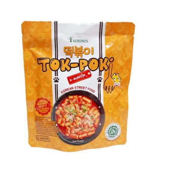 

YYY★ Korinus K - Bunsik Tokpoki / Tteokbokki / Toppoki / Tok-Poki Pedas instan Halal MUI Pasti Laris