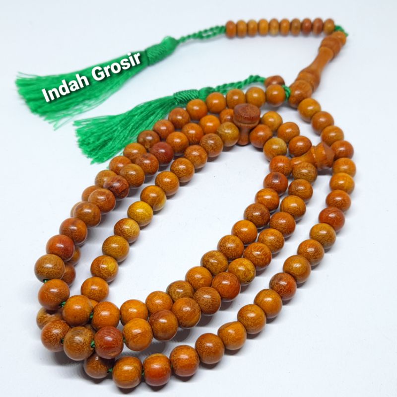 KALUNG TASBIH KAYU SECANG 8mm 99butir