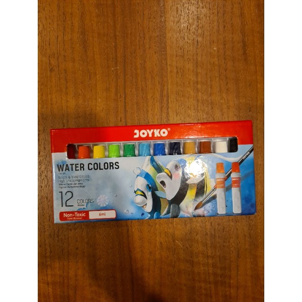 

Cat Air Joyko Watercolor 12 warna
