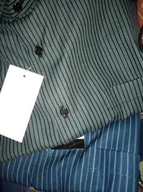 Kemeja Batik Printing Salice Paolo Motif Rantai Lengan Pendek