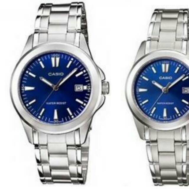 Jam Tangan Casio Original Couple 1215A-2A2(Harga Sepasang)