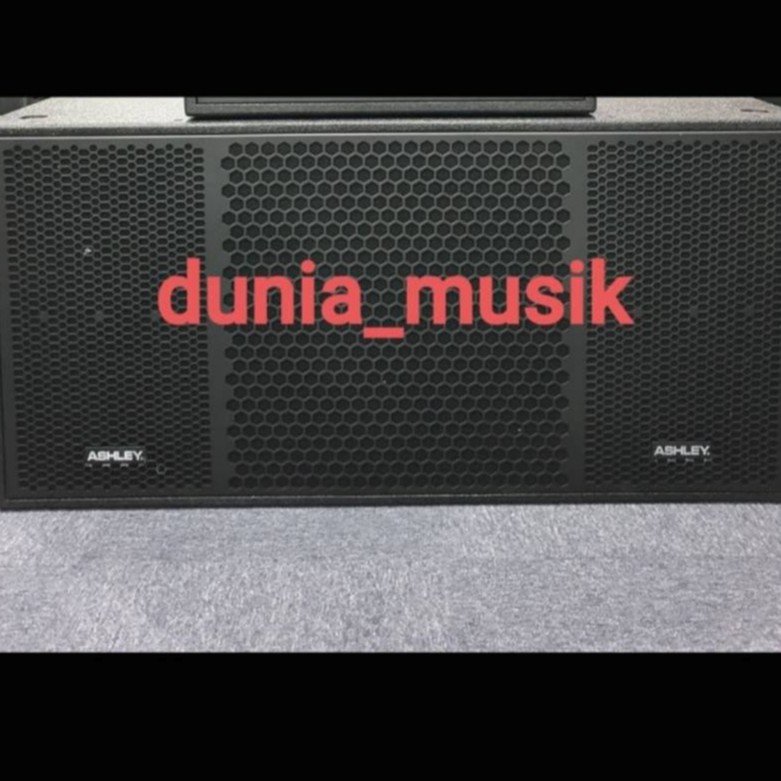 subwofer pasif ashley zoom218 zoom 218  2x18 original garansi 1tahun