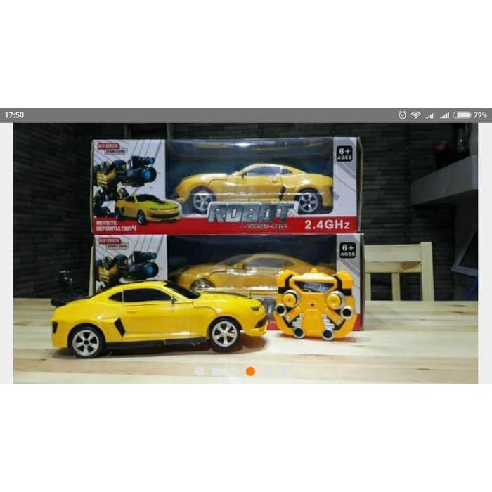 ROBOT... TBF RC Mobil Robot Transformer Bumblebee Deformation 2 4GHz   skala