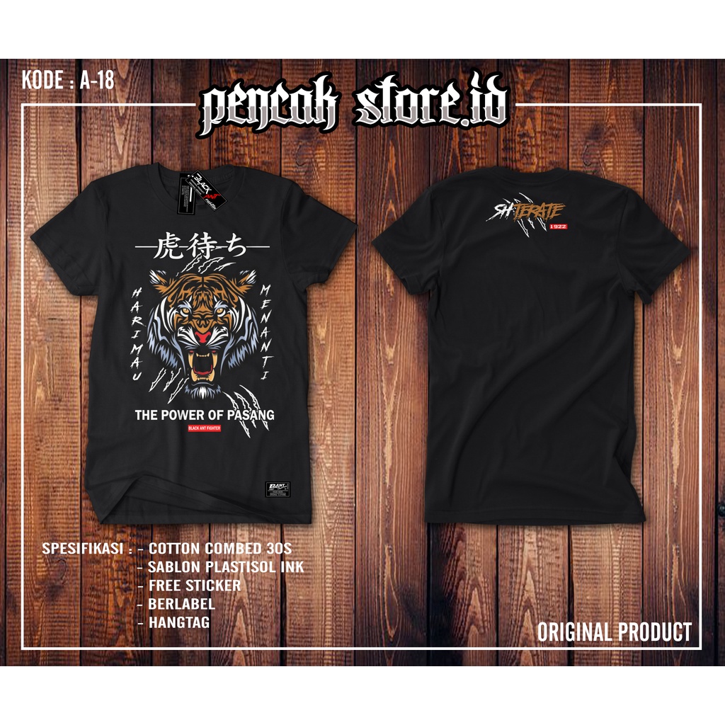 kaos psht distro kaos psht harimau menanti kaos jepang kaos terbaru kaos terlaris kaos murah keren