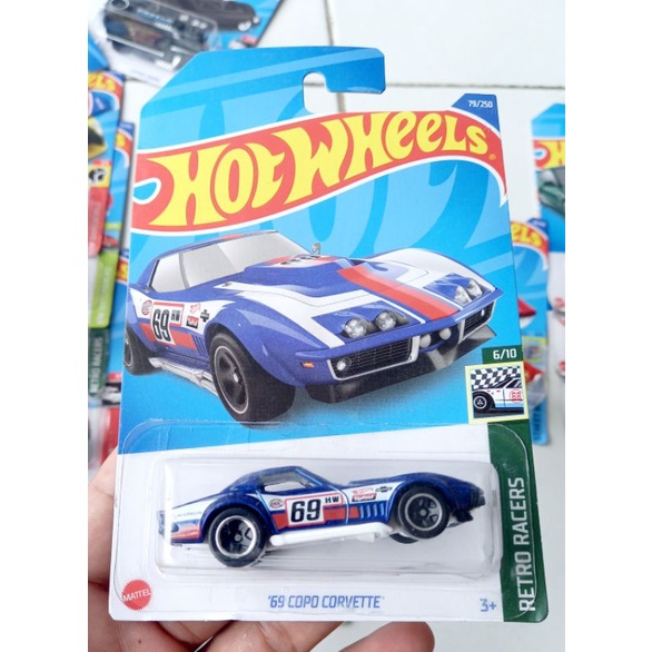 hotwheels 69 COPO CORVETTE HW RETRO RACERS