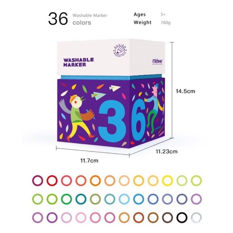 

MIDEER WASHABLE MARKER