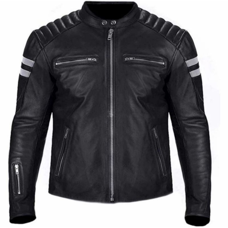 Jaket Kulit biker, jaket kulit pria, jaket kulit asli, jaket kulit domba