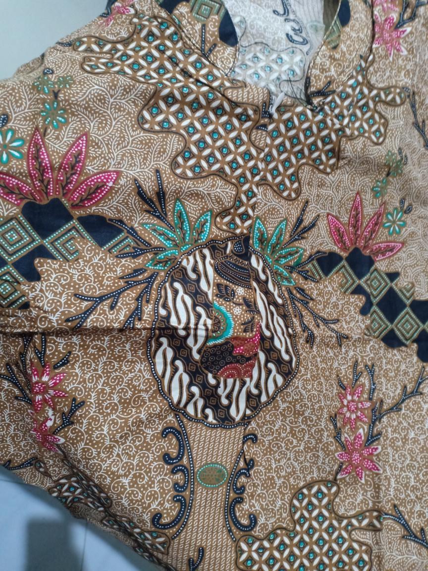 Batik Couple Keluarga Sania Ruffle Ori Ndoro Jowi Dnt