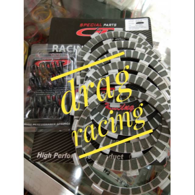 Kampas kopling + per kopling ninja r. Ninja rr . Cld kevlar racing ori