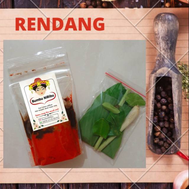 

BUMBU RENDANG NIRIBU