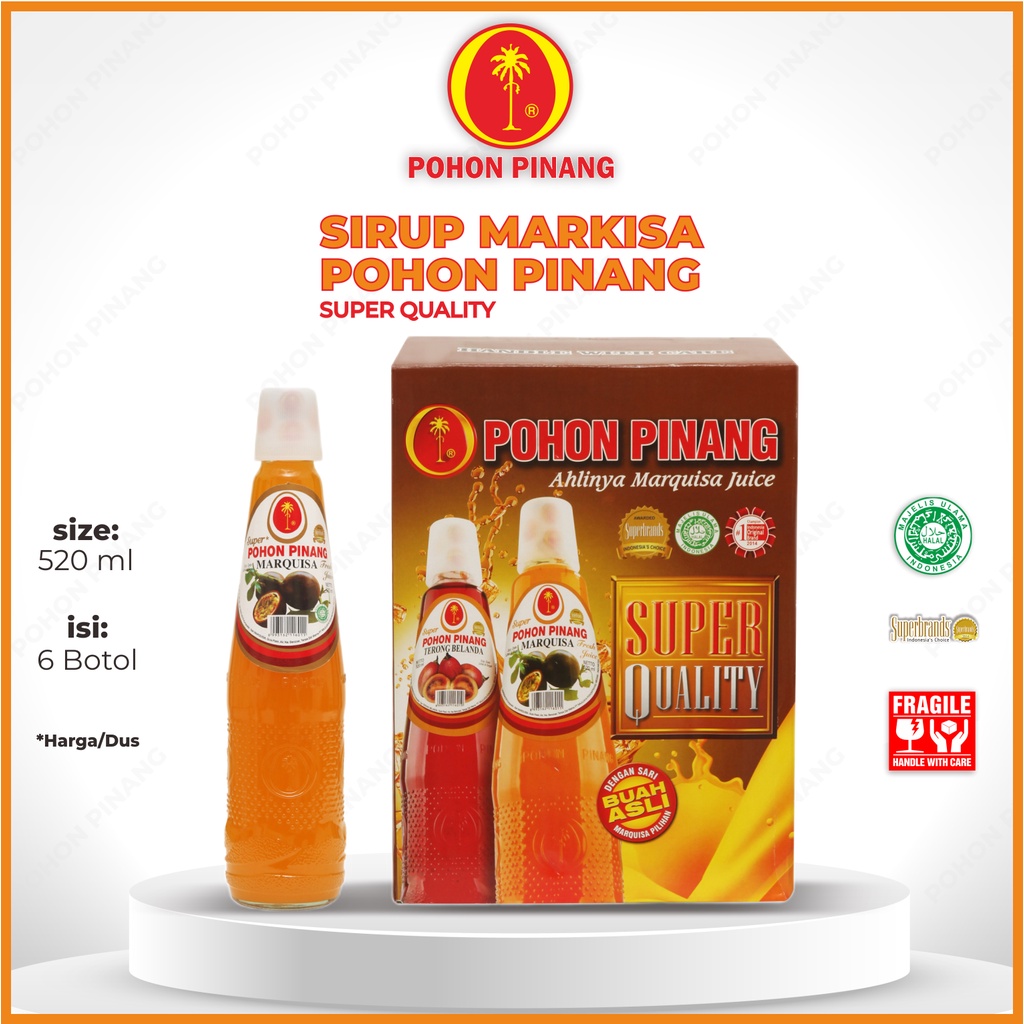 

Pohon Pinang Marquisa Super 520ml/Dus