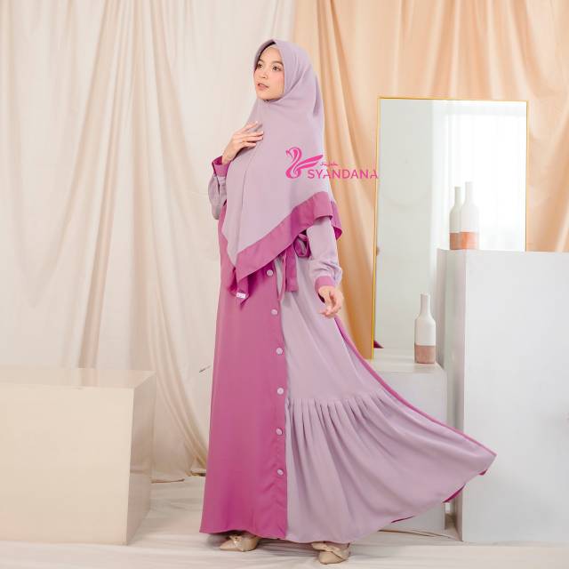 Hijab Syandana - Halwa Dress Gamis Syari
