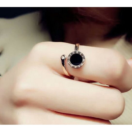 Cincin Titanium Bulgary Model Terbaru Fashion Korea Qualitas Import Anti Karat Dan Luntur