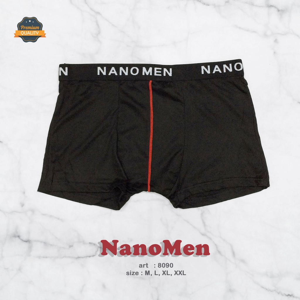 NANOMEN | Celana Dalam Pria / Celana Dalam Segi4 Pria / art NM 8090