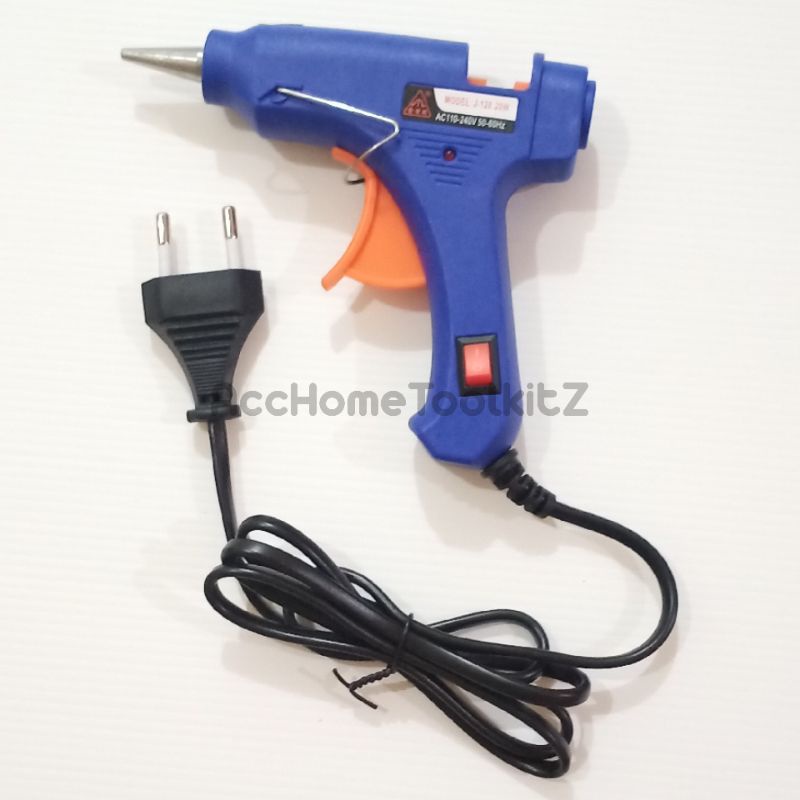 HOT MELT GLUE GUN SWITCH / ALAT LEM TEMBAK ON / OFF 20W / GLUE GUN 20 WATT / LEM BAKAR KECIL