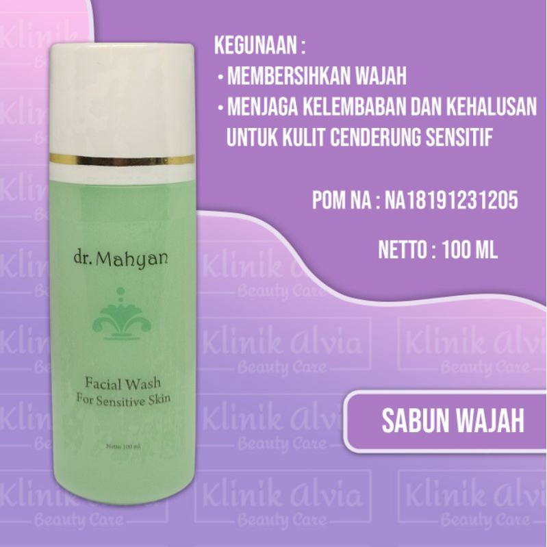 dr. Mahyan Facial Wash / SABUN Sensitive Skin