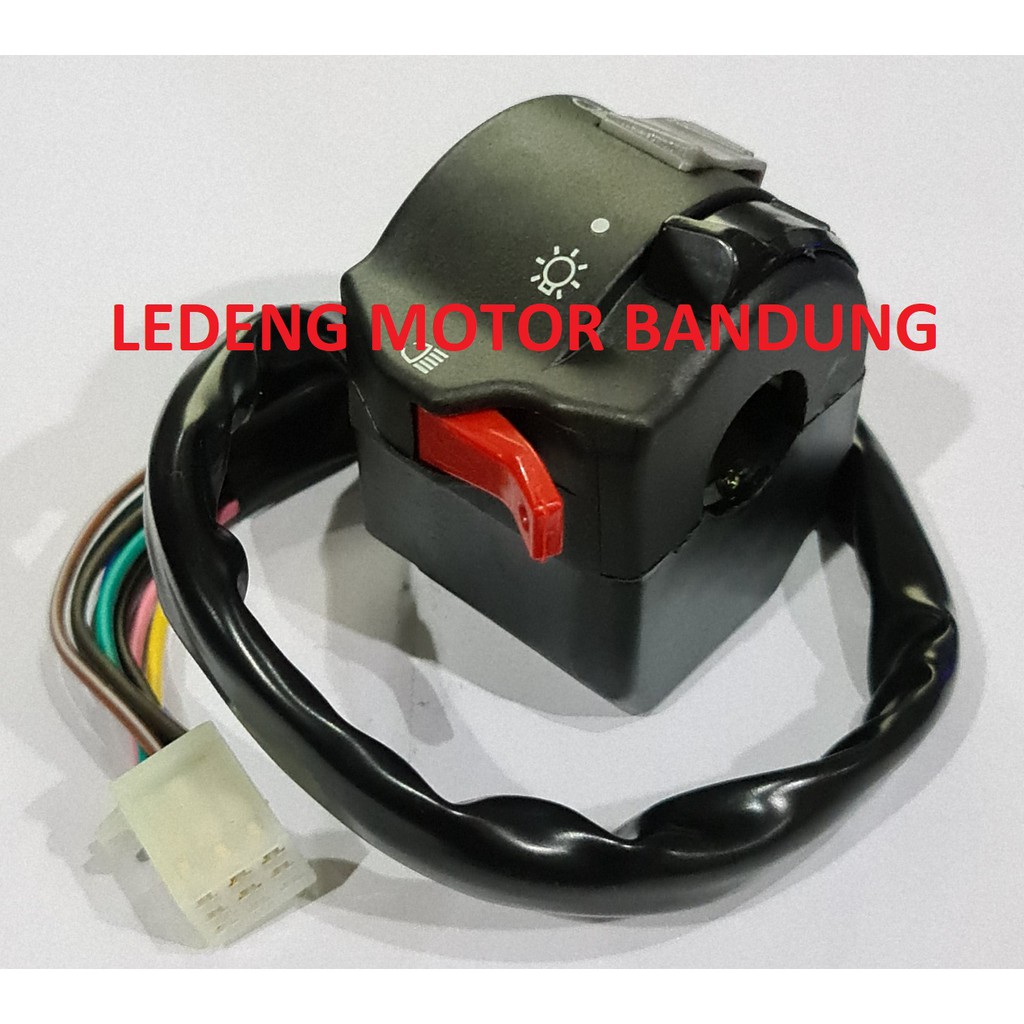 Saklar Kiri RX K King Switch 8 Kabel Tombol Klakson Sen Lampu Dim Lokal Kualitas Bagus