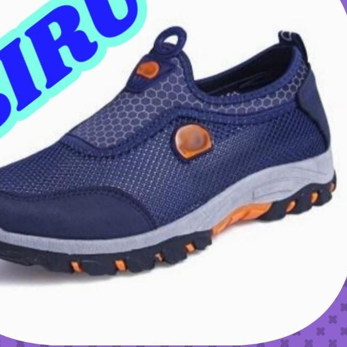 ✥ PREMIUM SEPATU HIKING SPORT CAMEL//SEPATU PRIA SLIP ON//SEPATU GUNUNG//OLAHRAGA LARI ➳