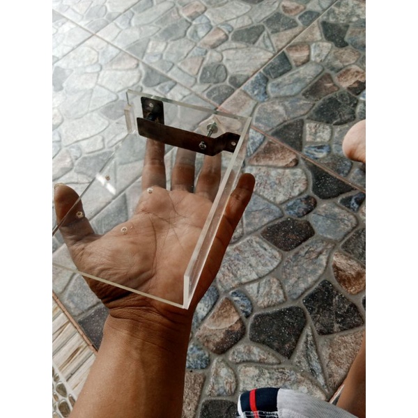 papan akrilik setrum platina widia set