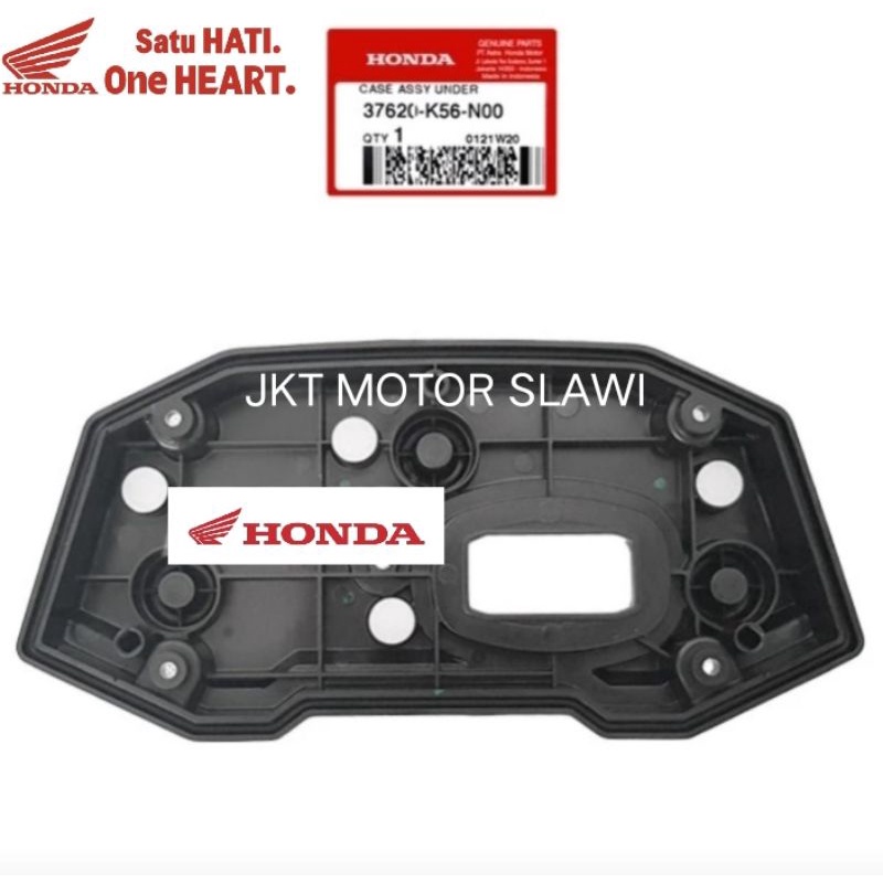 37620 K56 N00 cover bawah speedometer case assy under sonic 150 led asli honda