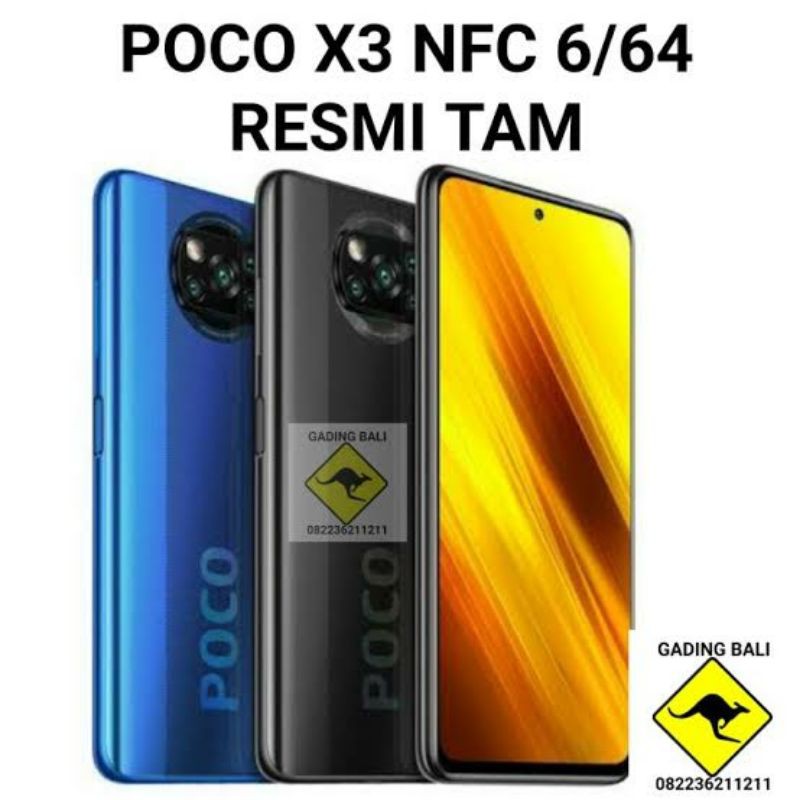Xiaomi Poco X3 NFC Ram 6-64 Gb Berjayamitra