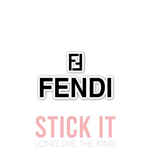 

Stiker Fendi sablon setrika DTF kaos baju sticker fashion 27