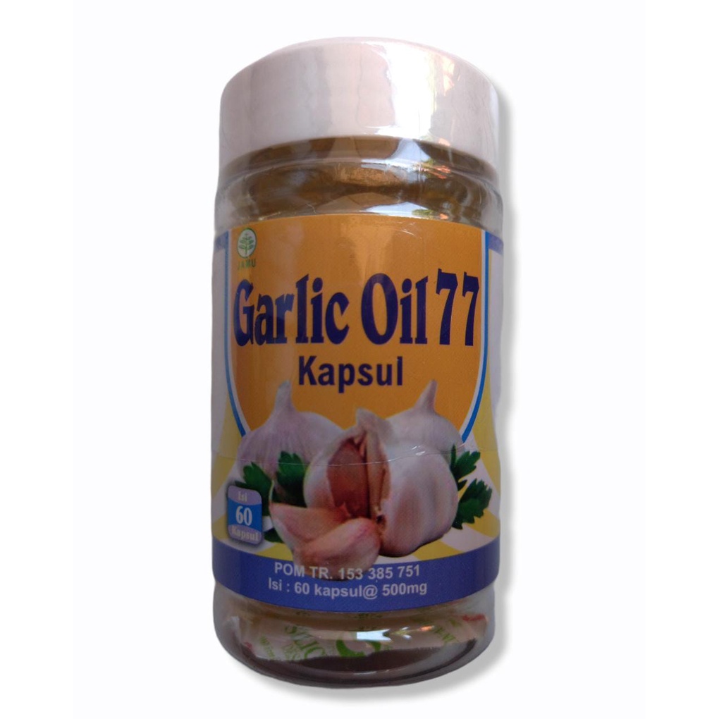 Kapsul Garlic Oil 77 Ekstrak Bawang Putih Isi 60