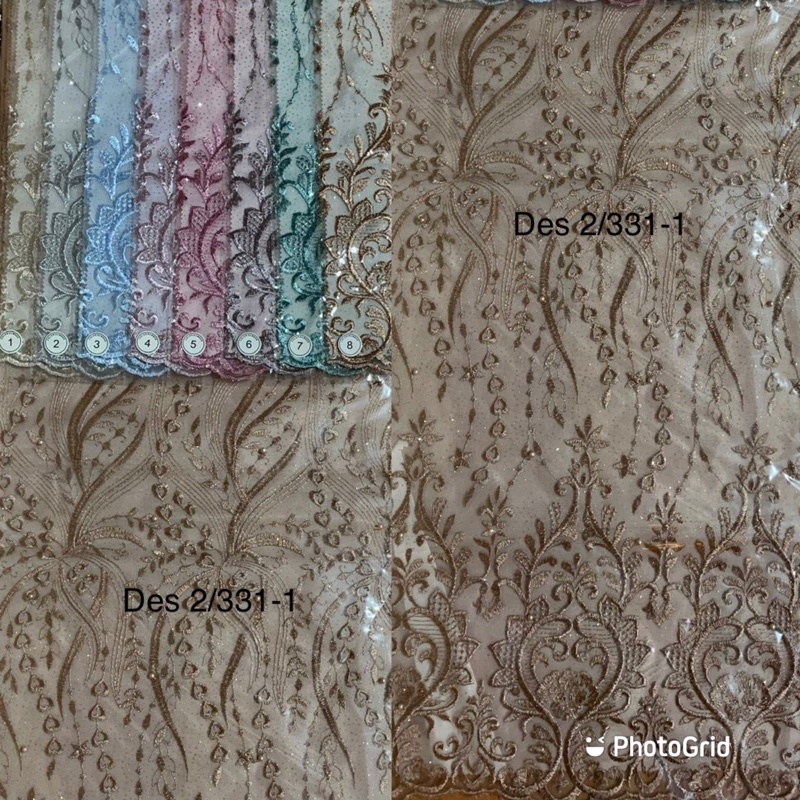 Bahan Kain 1 Roll TILE - Kain 1 Roll TULLE - GROSIR TILE - GROSIR TULLE - Kain Tile Mutiara