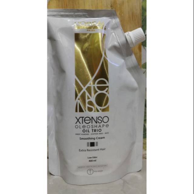 Smoothing Rambut step 1 Loreal Xtenso 400 obat pelurus rambut