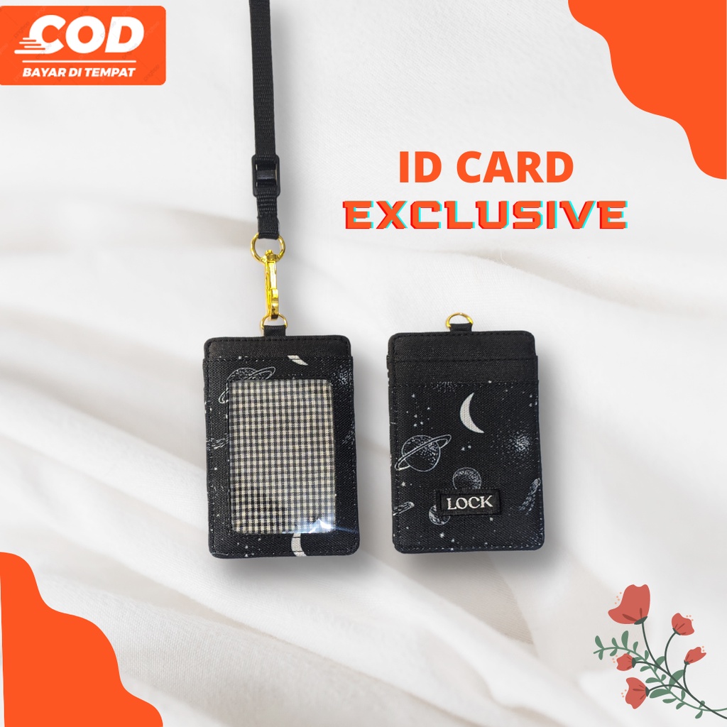 

Gantungan ID CARD Hanging Wallet Kasual Anti Air Dompet Kartu Kalung Gantung Leher Mutifungsi Pria Wanita MF20