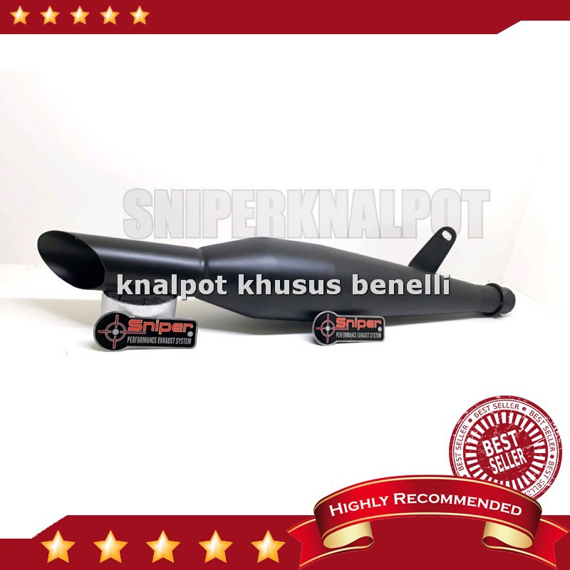 Jual Knalpot benelli motobi 200 evo full stainless