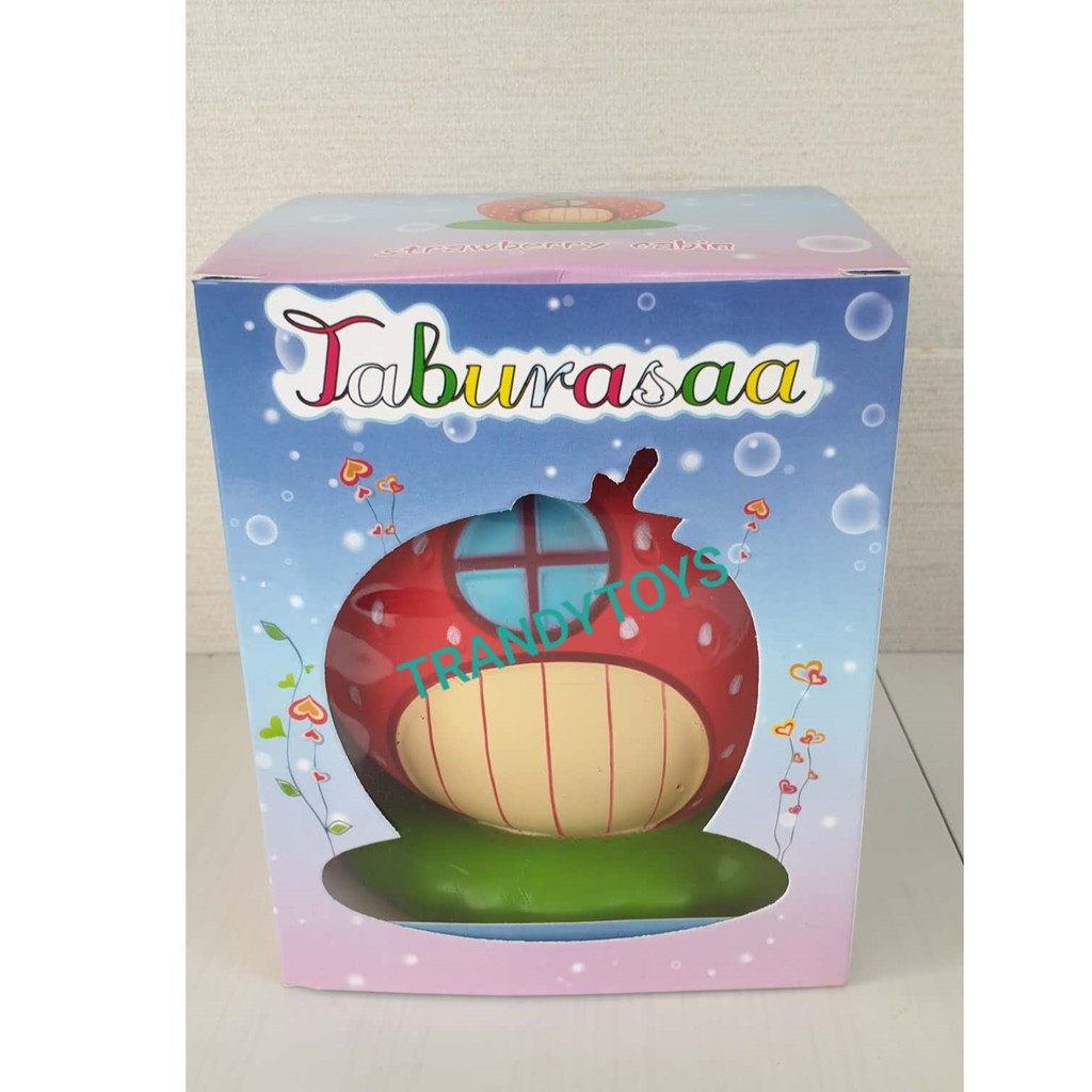 Squishy Murah Mainan SQUISHY [ Strawberry Rumah ] Licensed TABURASAA