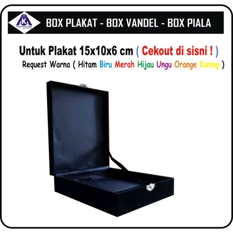 

BOX PLAKAT BLUDRU UKURAN 15X10X6 CM