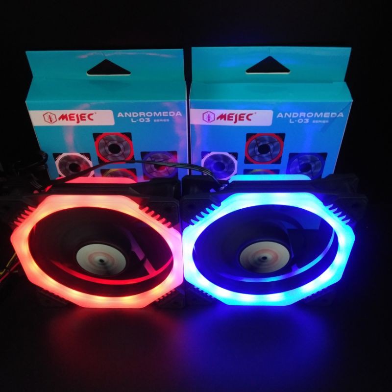 Mejec Fan Casing 12Cm L-03 Andromeda Double Ring Led