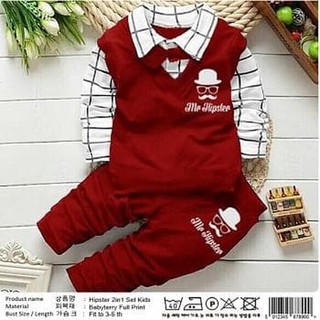  BAJU  SETELAN ANAK  LAKI  LAKI  COWOK SET USIA  UMUR  BULAN 