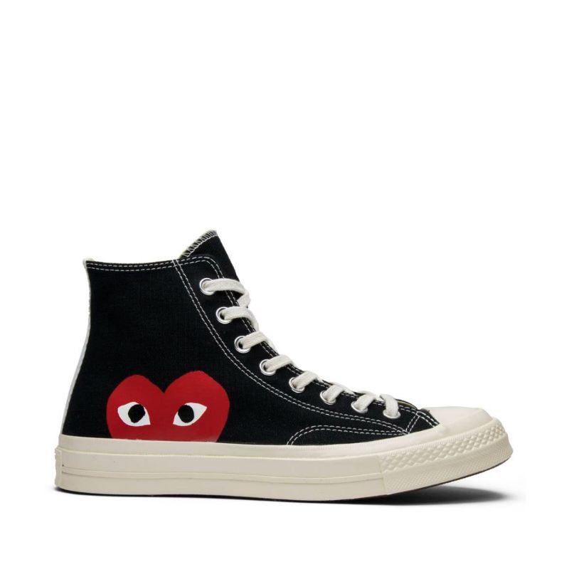 Converse CDG Play Black High 100% Original