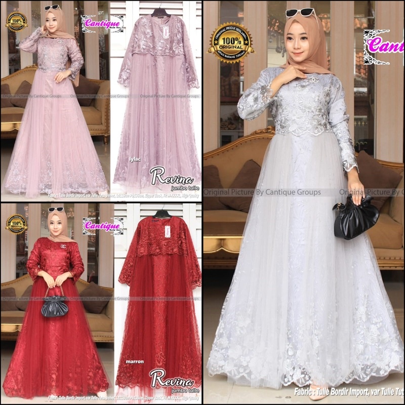 Revina Jumbo Tule Ori Cantique