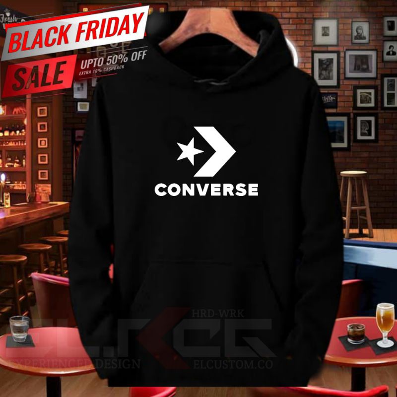 Sweater Distro CONVERSE Switer Hoodie Pria Dan Wanita Hodi Terbaru Murah Original Unisex Hudi Keren