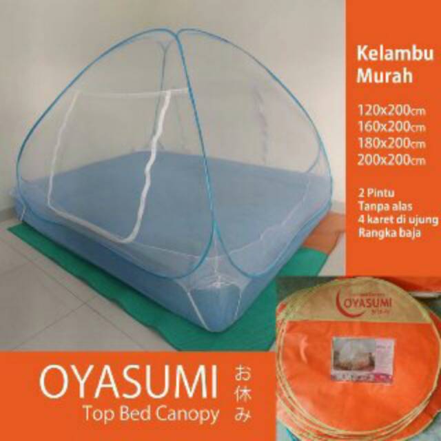 Kelambu tenda jepang ekonomis oyasumi