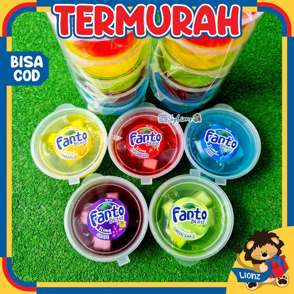 Slime Clear FANTO 5 warna