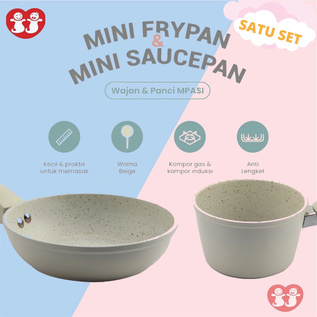 Panci dan Wajan Mini untuk MPASI