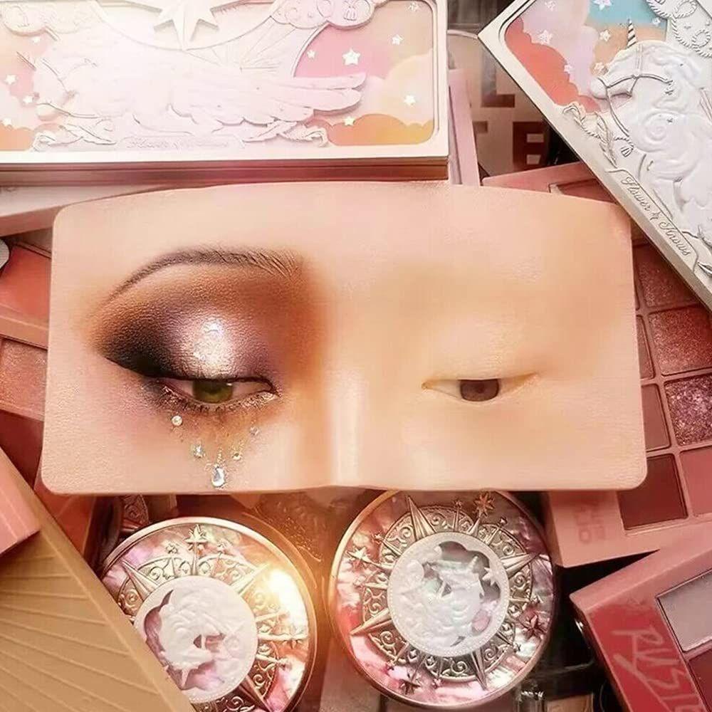 Suyo Hadiah Alat Bantu Sempurna Untuk Artis eyelash Pemula Untuk Wajah Mata Lukisan Latihan Makeup Latihan Kulit Makeup Face Board