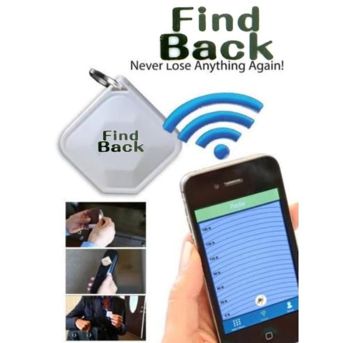 BERKUALITAS FIND BACK magic finder wireless bluetooth anti lost key finder itag BAGUS