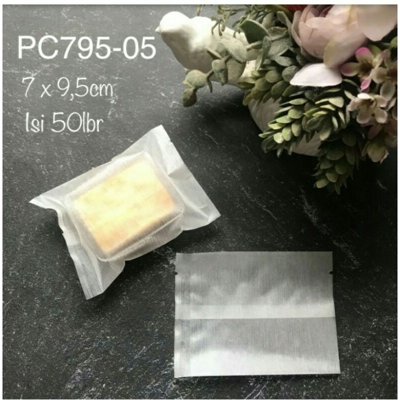 

PC795-05 Plastik Polos Glitter Kue Cookies, Nastar, Nougat dll